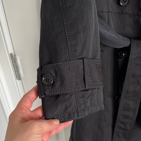 Kate Spade Elegant Black Trench Coat - Picture 3 of 6